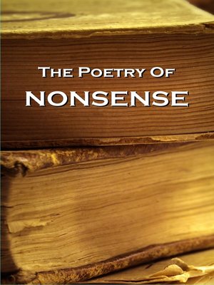 cover image of The Poetry of Nonsense Verse
